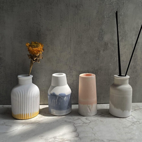 Aromatherapy Diffuser Vase Silicone Mold