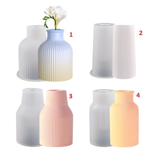 Aromatherapy Diffuser Vase Silicone Mold
