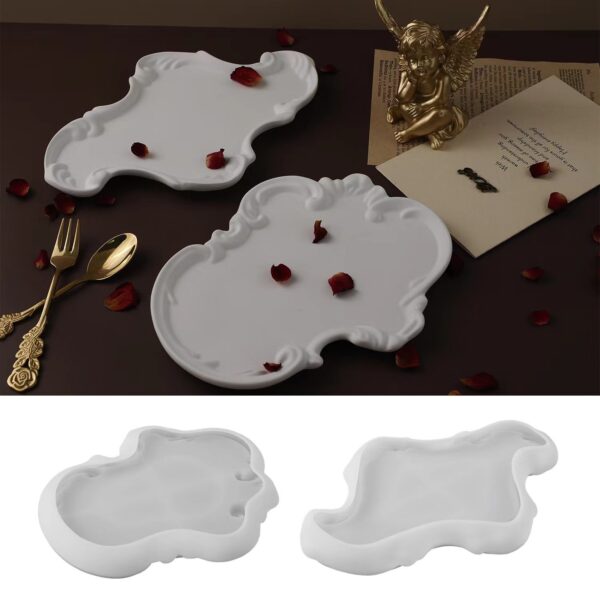 Abstract Irregular Tray Silicone Mold Series