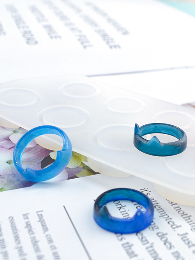 8-Design Assorted Ring Silicone Mold
