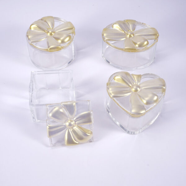 Ribbon Bow Gift Box Storage Silicone Mold