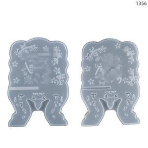 Carved Style Book / Quran Stand Silicone Mold