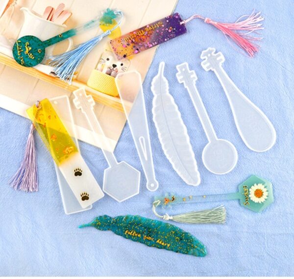 Classic Ornate Bookmark Silicone Mold