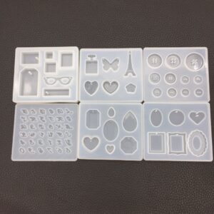 Assorted Motif Pendant Silicone Mold