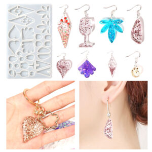 Maple Leaf Earring Silicone Mold - Autumn