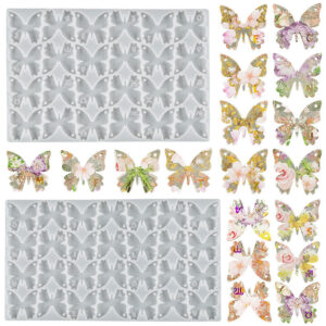 Butterfly Pendant Set Silicone Mold