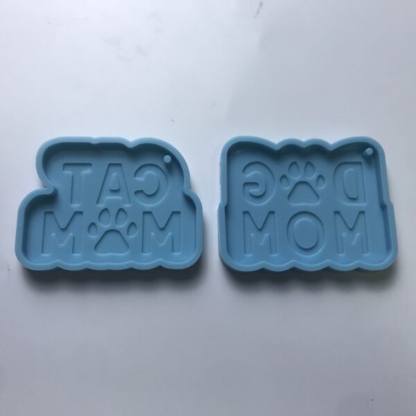 Pet Parent Text Keychain Silicone Mold