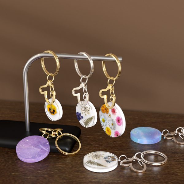 8 Cavity Round Disc Silicone Mold - Multi Size