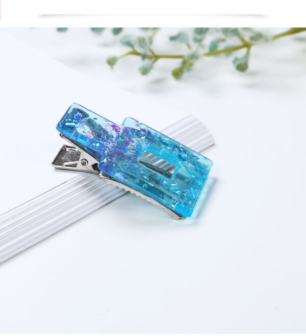 4-Style Hair Clip Barrette Silicone Mold