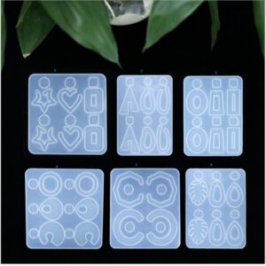 Irregular Boho Chic Earring Silicone Mold