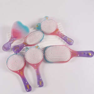 Paddle Hairbrush Silicone Mold with Bristle Insert