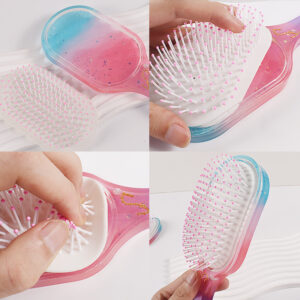 Paddle Hairbrush Silicone Mold with Bristle Insert