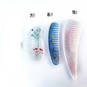 Assorted Hair Comb Silicone Mold - Multiple Styles