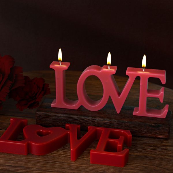 Large LOVE Word Silicone Mold - Home Decor