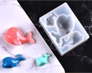 Jumping Dolphin Silicone Mold - Sea Life