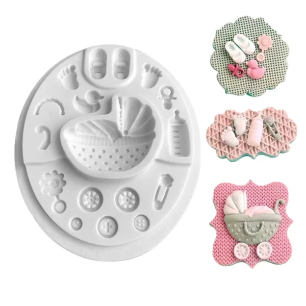 Baby Bottle, Pacifier Silicone Mold