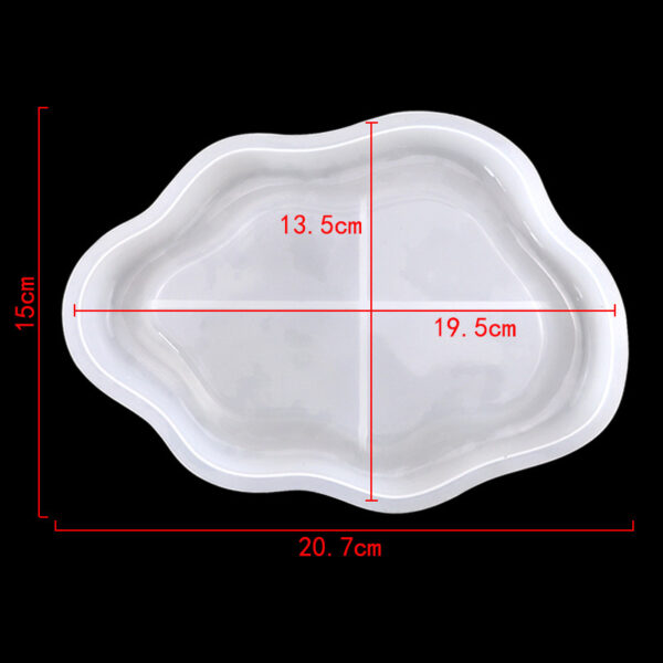 Cloud Tray Coaster Silicone Mold
