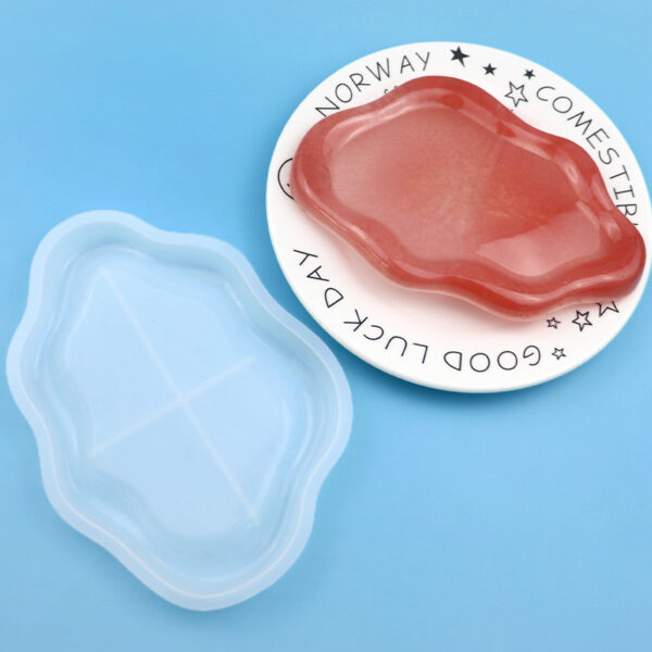 Cloud Tray Coaster Silicone Mold