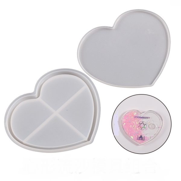 Shaker Quicksand Coaster Silicone Mold - Interactive