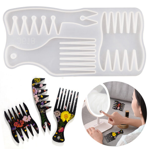 Hair Comb Silicone Mold Set - Essentials