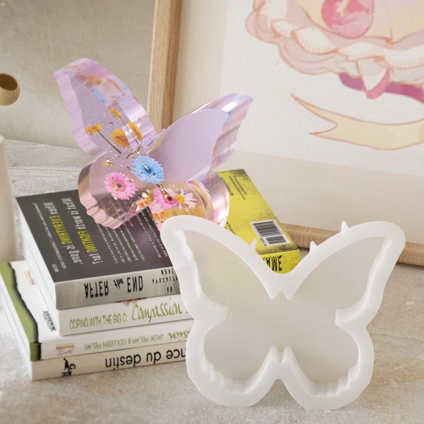 Deep Butterfly Storage Dish Silicone Mold