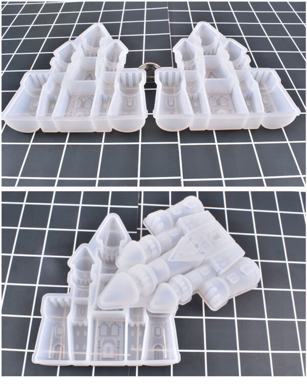 Fantasy Castle House Silicone Mold
