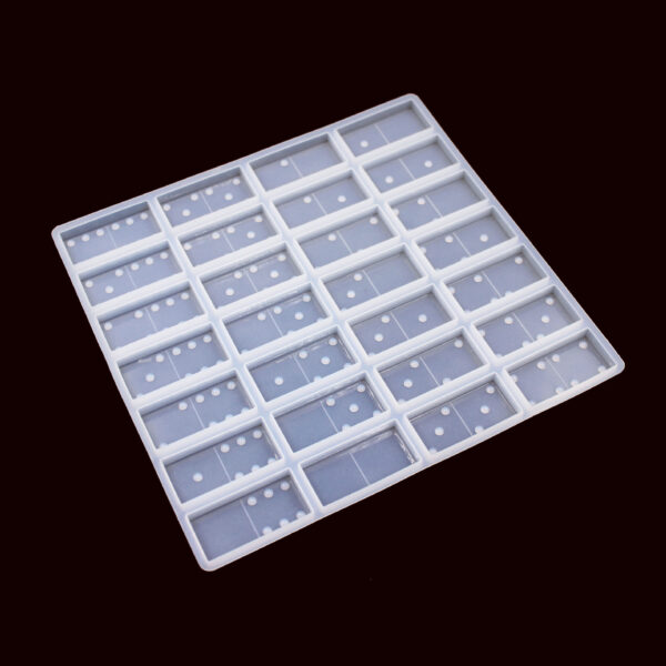 Standard Dominoes Game Set Silicone Mold