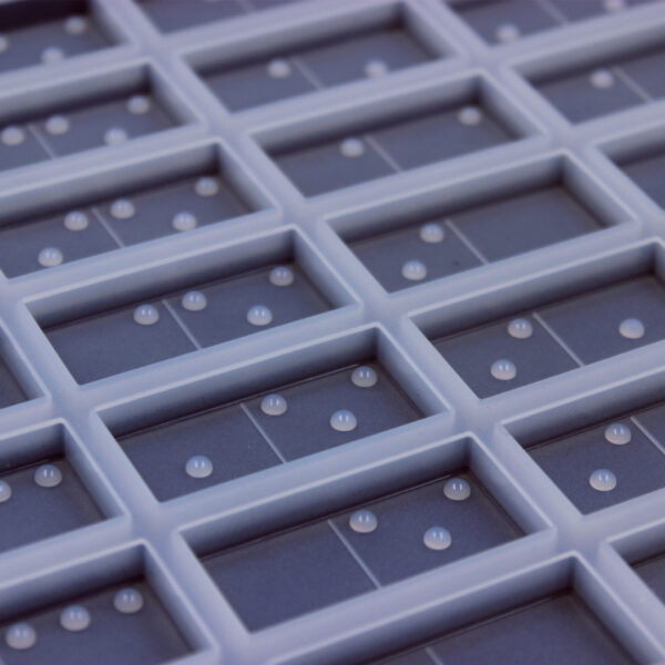 Standard Dominoes Game Set Silicone Mold