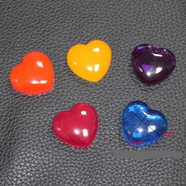 9 Cavity Deep Heart Silicone Mold