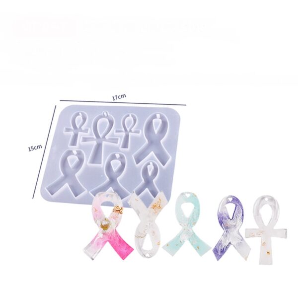 Cancer Awareness Set Keychain Mold