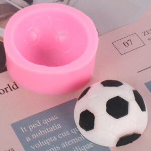 3D Football Soccer Ball Silicone Mold