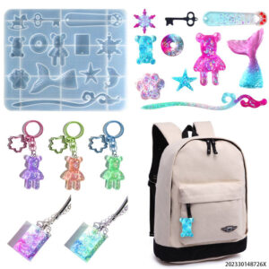 Mixed Geometric Jewelry Shape Mold