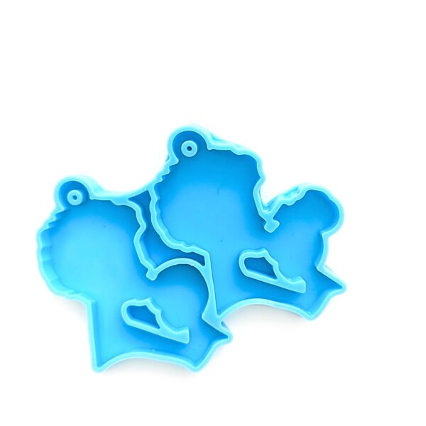 Mother, Child Silhouette Keychain Mold