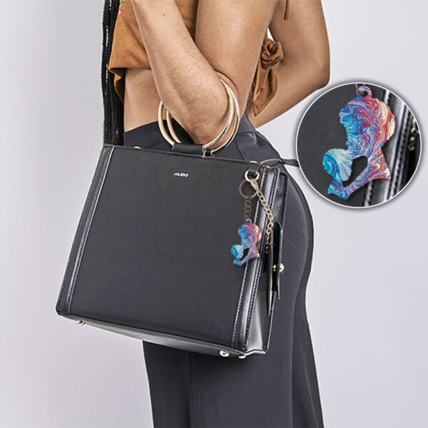 Mother, Child Silhouette Keychain Mold