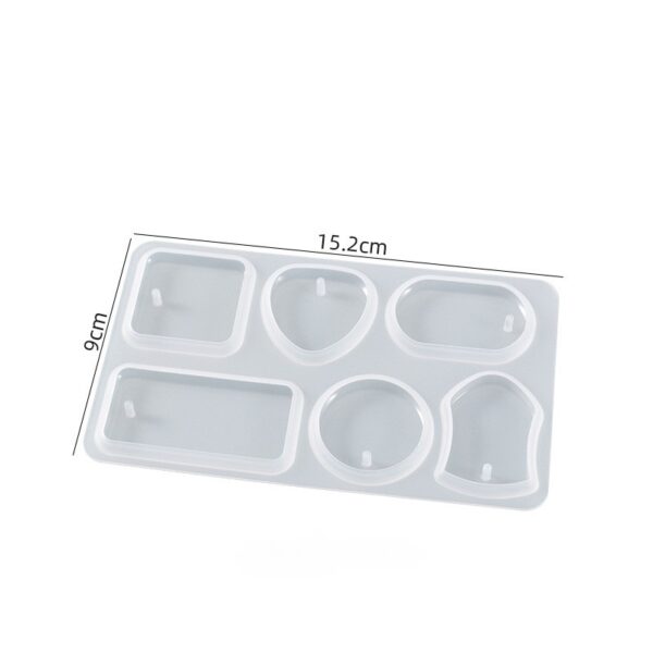 Assorted Simple Keychain Pendant Mold