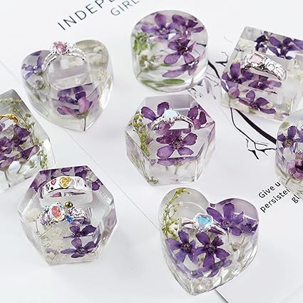 8-Cavity Cone Ring Display Silicone Mold