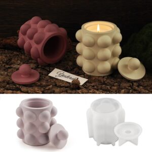 Bead Candle Cup Jar Mold