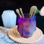 Diamond Texture Car Coaster Cup Pad Mold