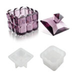 Diamond Shape Storage Box Silicone Mold