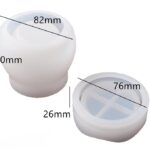 Pudding Cup Shape Storage Jar Silicone Mold
