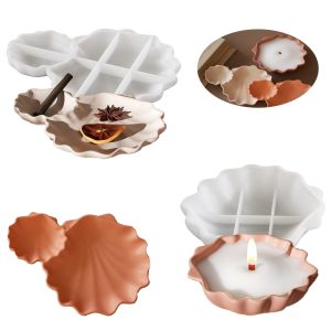 Double Clam Shell Dish Silicone Mold