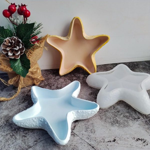 Starfish Shape Serving Dish Silicone Mold