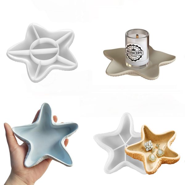 Starfish Shape Serving Dish Silicone Mold
