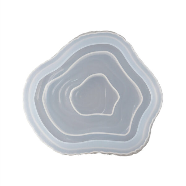 Wood Log Tree Stump Slice Tray Mold