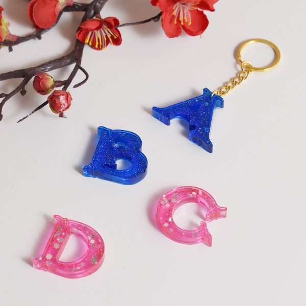 Mixed Jewelry, Alphabet Silicone Mold