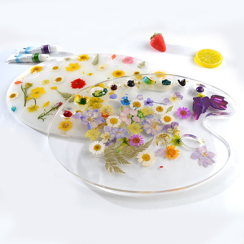 Artists Paint Palette Drawing Board Silicone Mold