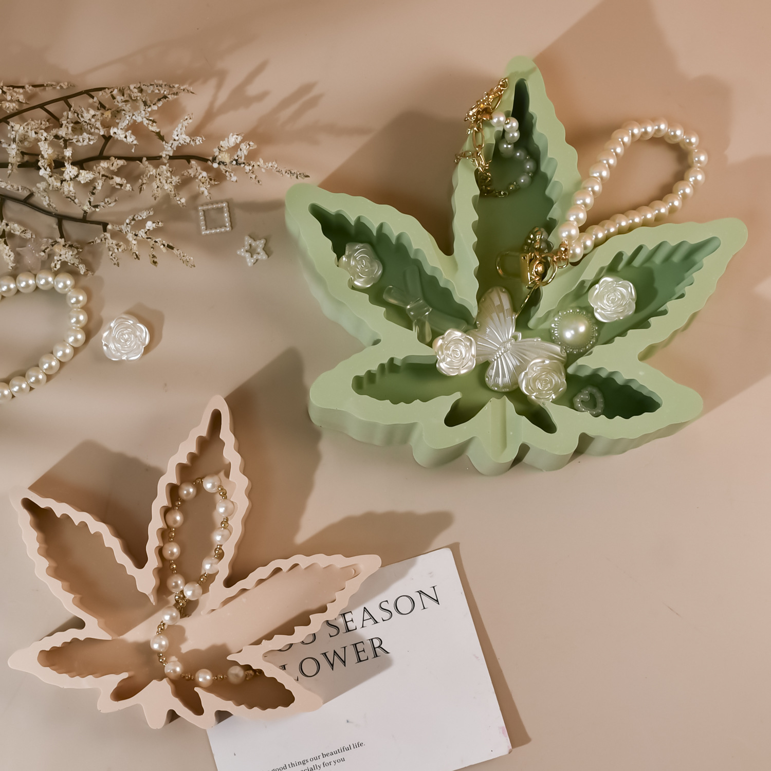 Maple Leaf Ashtray Silicone Mold