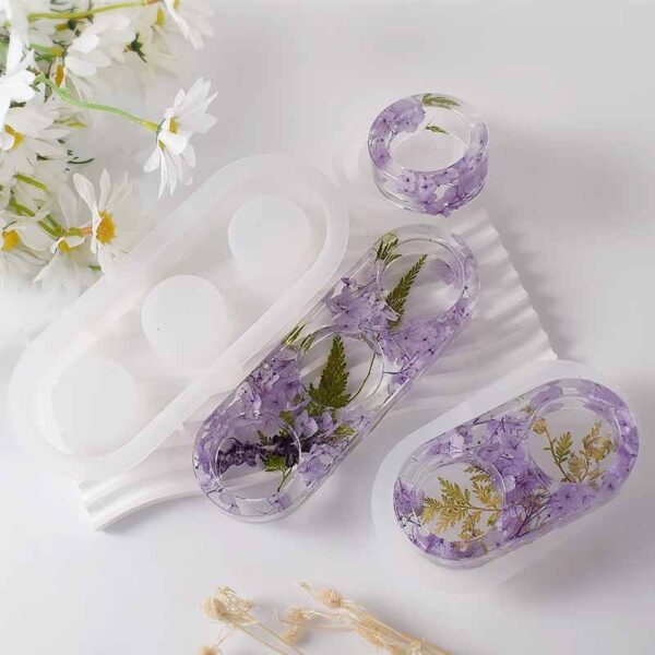 Multi-Hole Tea Light Holder Silicone Mold - Plinth