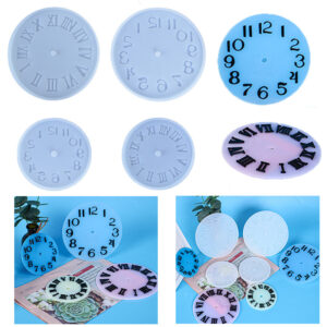 Clock Numeral Insert Silicone Mold - Small/Med