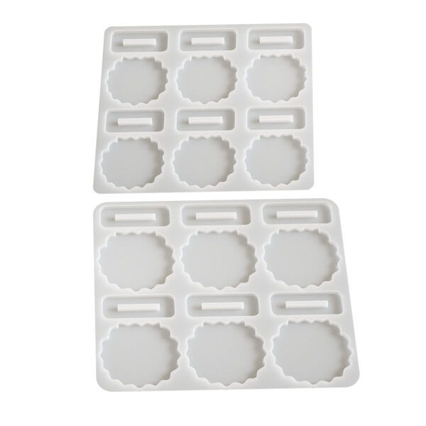 Baroque Ornament Plaque Silicone Mold - Wall Decor